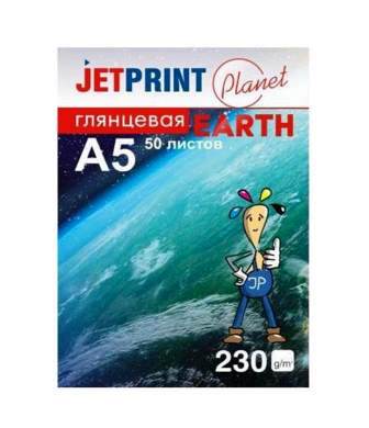 Фотобумага Jetprint глянцевая А5 230 г/м 50 л фото