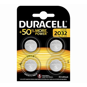 Батарейка Duracell CR2032/4BL фото