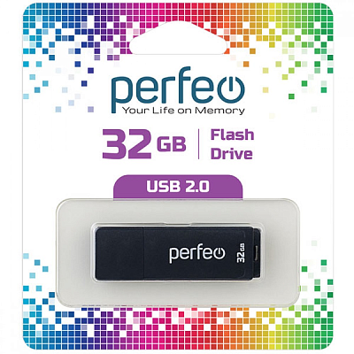 USB Perfeo 32GB C04 Black  фото