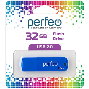 USB Perfeo 32GB C05 Blue фото