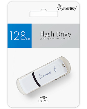 UFD 2.0 накопитель Smartbuy 128 ГБ серия Paean Белый (SB128GBPN-W) фото