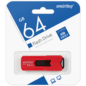 UFD 3.0 Smartbuy 64GB Stream Red (SB64GBST-R3) фото