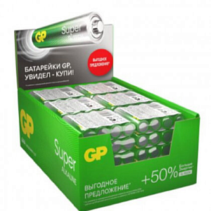 Батарейка GP LR03/4SH 96BOX Super G-TECH фото