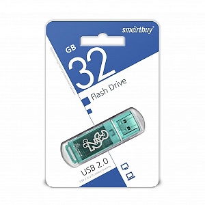 UFD Smartbuy 32GB Glossy series Green (SB32GBGS-G) фото