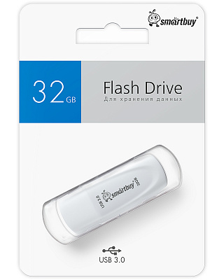 UFD 3.0 накопитель Smartbuy 32 ГБ серия Scout Белый (SB32GB3SCW) фото