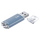 USB накопитель Smartbuy 4 ГБ серия V-Cut Синий (SB4GBVC-B) фото
