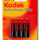 Батарейка Kodak R03 4S EXTRA HEAVY DUTY (K3AHZ 4S) фото