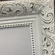 Фоторамка ВК пластик Садко белый с золотом 40х50 (10) фото