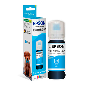 Чернила Revcol для Epson 108/056/057 70 мл Cyan Key Lock  фото