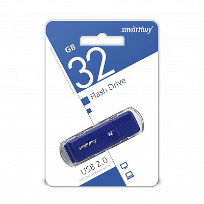 UFD Smartbuy 32GB Dock Blue (SB32GBDK-B) фото