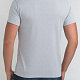 Футболка мужская 'Melange' серая размер 50 (L) фото