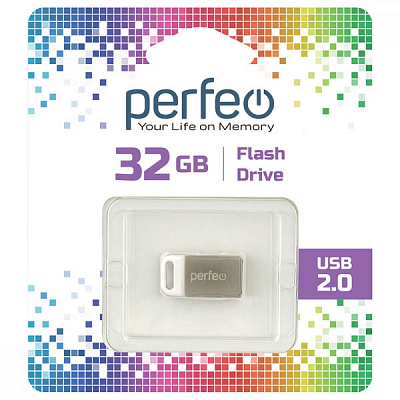 USB Perfeo 32GB M05 Metal Series фото