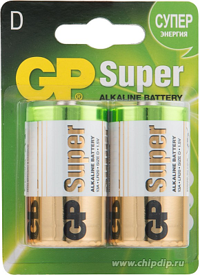 Батарейка GP LR20/2SH Super фото