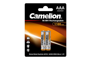 Аккумулятор NI-Mh Camelion AAA1100mAh/2BL фото