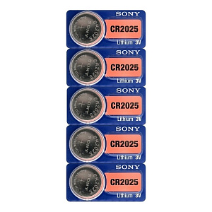 Батарейка SONY CR2025/5BL фото