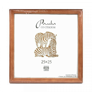 Фоторамка Зебра RZ-1701 25х25 (25) фото