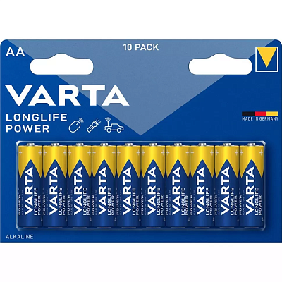 Батарейка Varta LR6/10BL Longlife Power фото