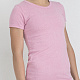 Футболка женская 'Melange' розовая размер 40(3XS) фото