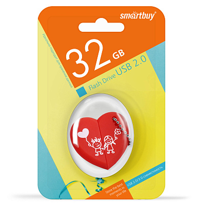 UFD Smartbuy 32GB Wild series Сердце (SB32GBHeart) фото