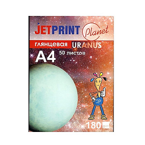 Фотобумага Jetprint глянцевая А4 180г/м 50 л (N 126) фото