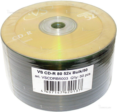 СМС CD-R 80 52x Bulk (50) фото