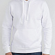 Толстовка втачной рукав с капюшоном. Модель 2 (Футер петлевой) (Размер 54-188, Цвет белый) фото