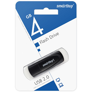 UFD Smartbuy 4GB LARA Black (SB4GBLARA-K) фото