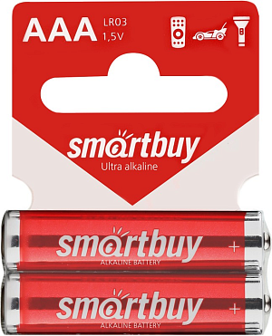 Батарейка Smartbuy LR03/2SB (60) фото